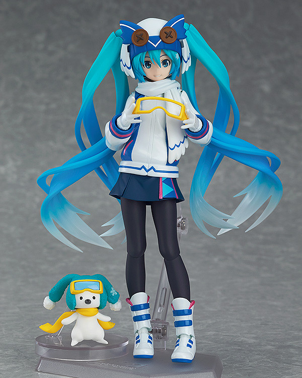 Figma EX-030. Snow Miku: Snow Owl ver. Vocaloid фигурка Мику Хацунэ