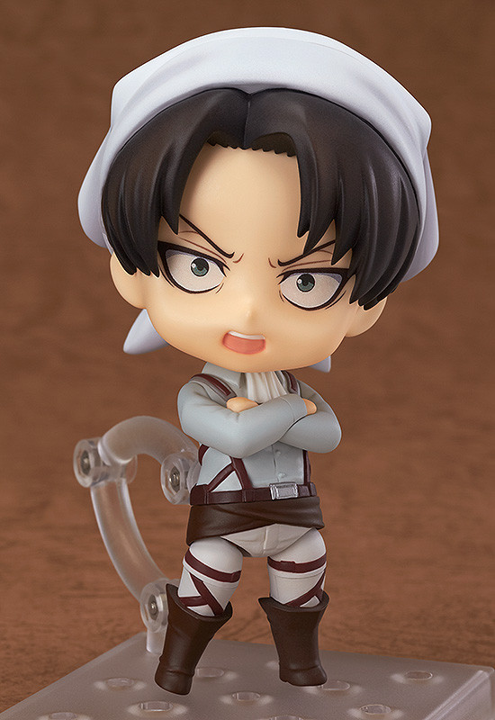 Nendoroid 417. Levi Attack on Titan Cleaning Ver. / Вторжение гигантов фигурка Леви