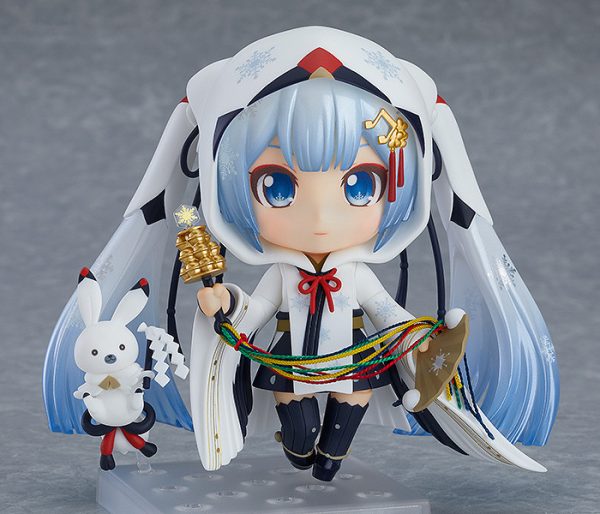 Nendoroid 850. Snow Miku: Crane Priestess Ver.