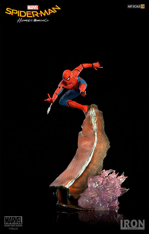 Spider-Man: Homecoming - Spider-Man 1/10 Battle Diorama Series Art Scale Statue [1/10 Complete Figure]