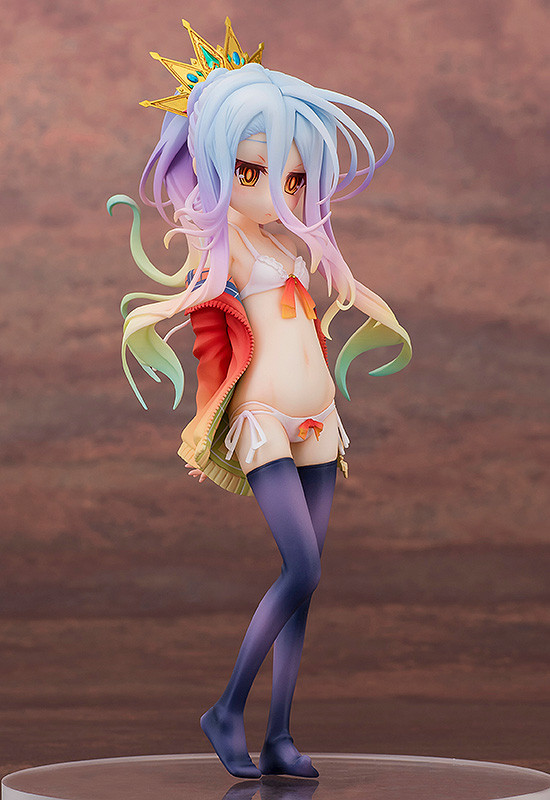 No Game No Life. Shiro: Swimsuit style 1/7 Complete Figure / Нет игры, нет жизни аниме фигурка