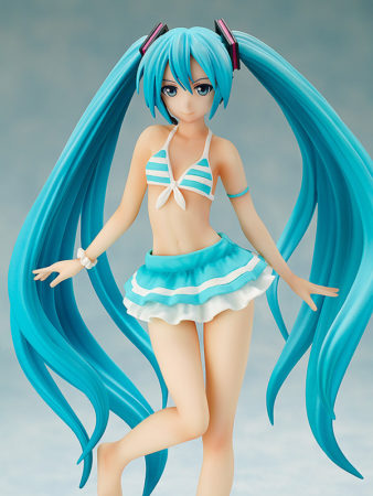 Hatsune Miku: Swimsuit Ver. Complete Figure / Фигурка Мику Хацунэ вокалоид