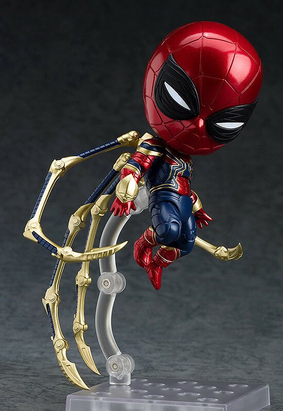 Nendoroid 1037. Iron Spider: Infinity Edition (Человек-паук нендороид фигурка)