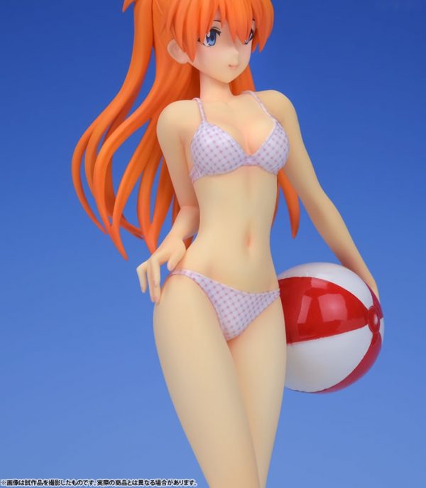 Asuka Langley Soryu Beach Queens Complete Figure Ver. 1/10 / Аска Лэнгли Сорью аниме фигурка Евангелион