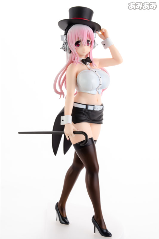 SoniComi (Super Sonico) Complete Figure 1/7 - Santa, Swimsuit ver. / SoniAni аниме фигурка