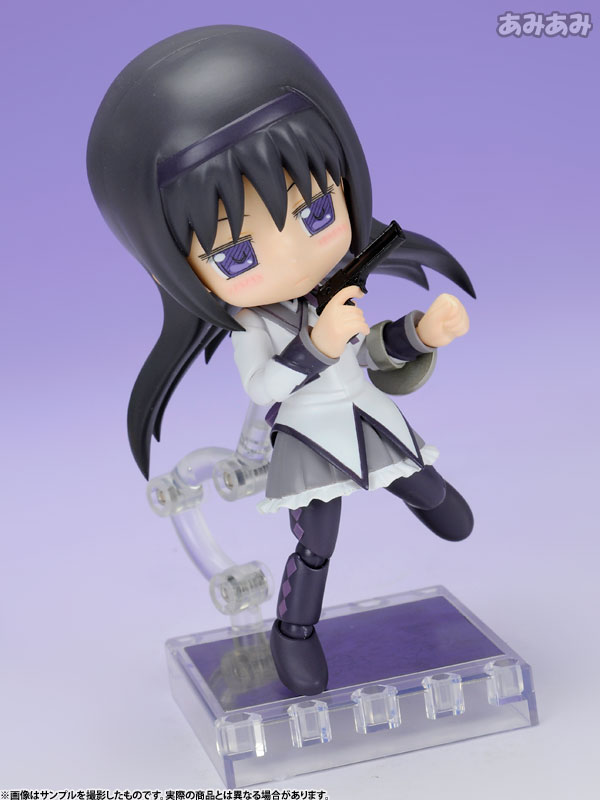 Cu-poche - Puella Magi Madoka Magica the Movie: Homura Akemi Posable Figure / Девочка-волшебница Мадока Хомура Акэми