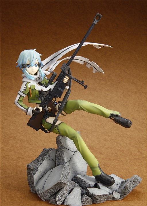 Sinon - 1/8 Sword Art Online II Phantom Bullet / Синон аниме фигурка Мастера меча онлайн