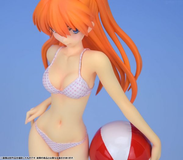 Asuka Langley Soryu Beach Queens Complete Figure Ver. 1/10 / Аска Лэнгли Сорью аниме фигурка Евангелион