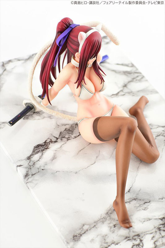 Erza Scarlet White Cat Gravure Style - FAIRY TAIL [1/6 Complete Figure]