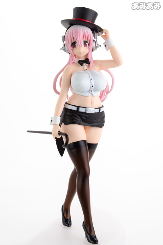 SoniComi (Super Sonico) Complete Figure 1/7 - Santa, Swimsuit ver. / SoniAni аниме фигурка