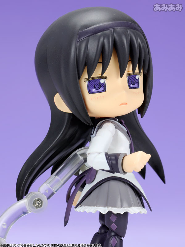 Cu-poche - Puella Magi Madoka Magica the Movie: Homura Akemi Posable Figure / Девочка-волшебница Мадока Хомура Акэми