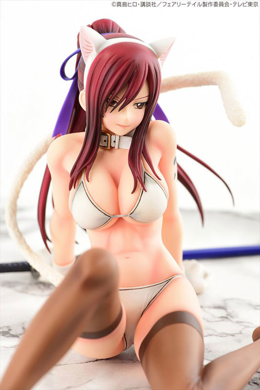 Erza Scarlet White Cat Gravure Style - FAIRY TAIL [1/6 Complete Figure]