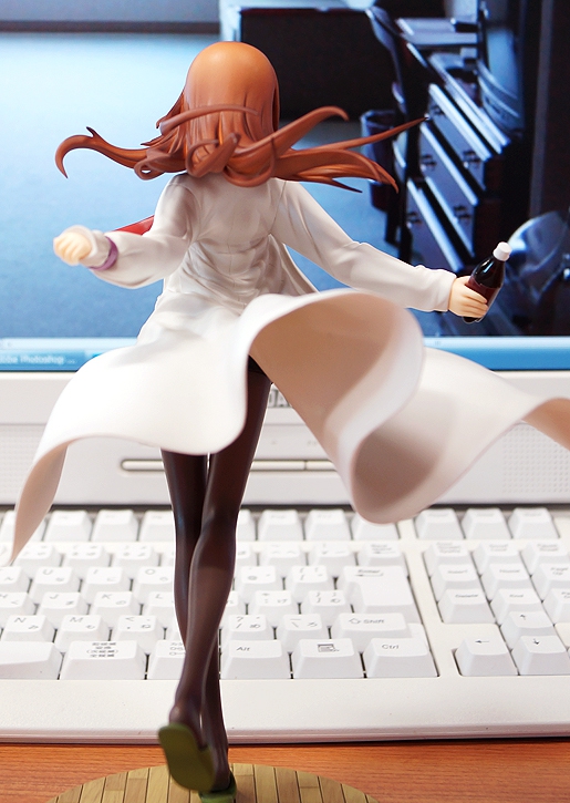 Kurisu Makise White Coat Ver. 1/8 Complete Figure Steins;Gate