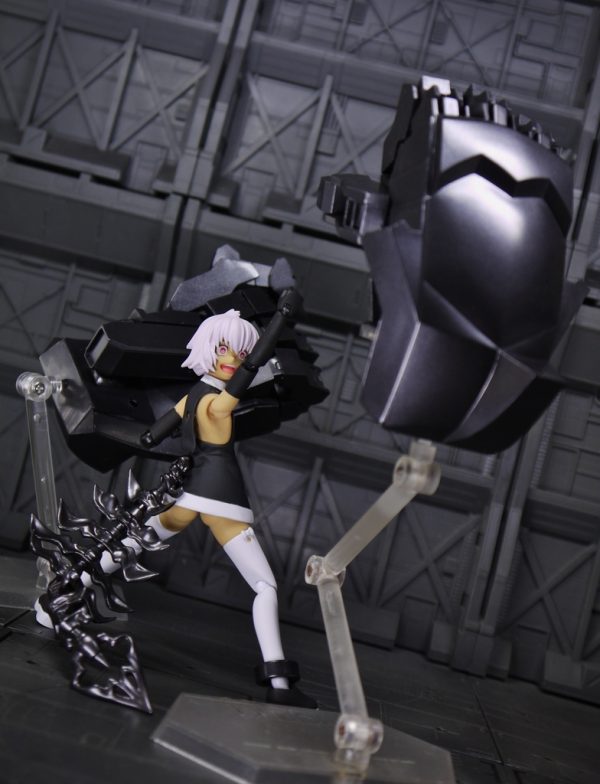 Figma 198. Strength: TV ANIMATION ver. Black Rock Shooter / Стрелок с Черной скалы фигма фигурка