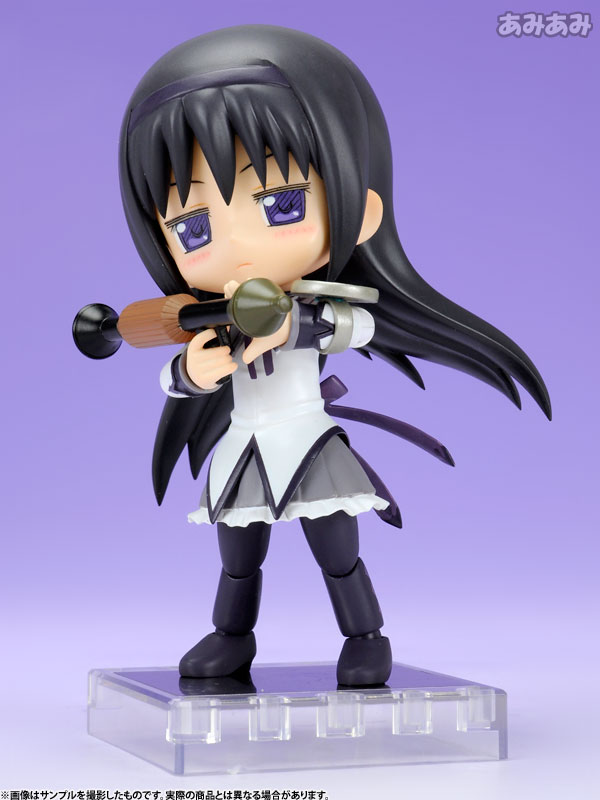 Cu-poche - Puella Magi Madoka Magica the Movie: Homura Akemi Posable Figure / Девочка-волшебница Мадока Хомура Акэми