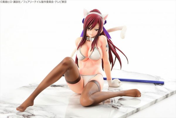 Erza Scarlet White Cat Gravure Style - FAIRY TAIL [1/6 Complete Figure]