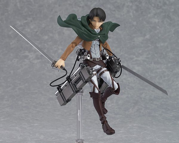 Figma 213. Levi Attack on Titan / Вторжение Гигантов фигурка Леви