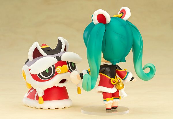 Nendoroid 654. Hatsune Miku: Lion Dance Ver. / Вокалоид аниме фигурка Мику Хацунэ