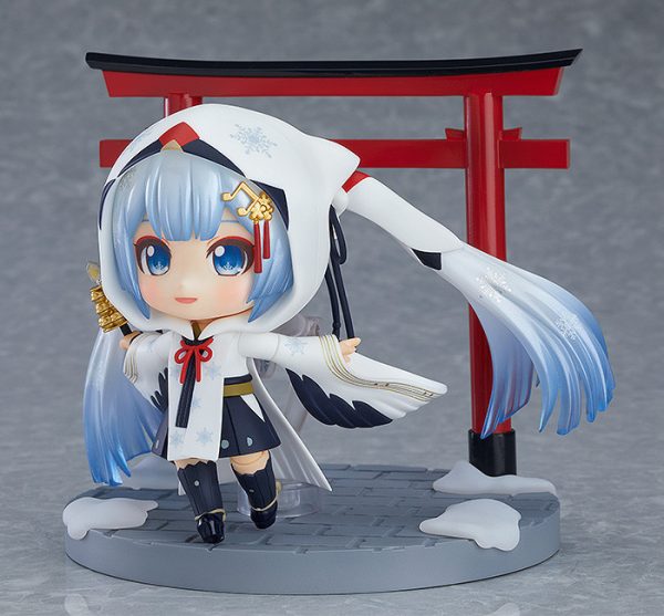 Nendoroid 850. Snow Miku: Crane Priestess Ver.