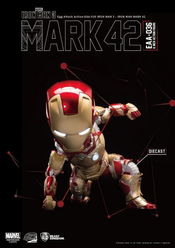 MARVEL IRON MAN 3 MARK 42 - [EGG ATTACK EAA-036]