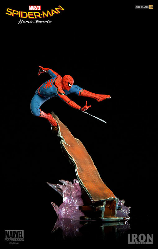 Spider-Man: Homecoming - Spider-Man 1/10 Battle Diorama Series Art Scale Statue [1/10 Complete Figure]