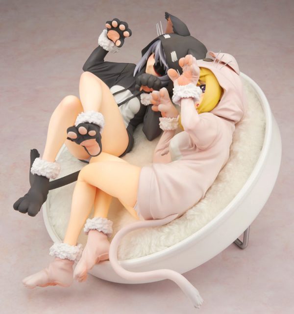 Infinite Stratos - Laura Bodewig & Charlotte Dunois Nekomimi Pajama Complete Figure 1/7