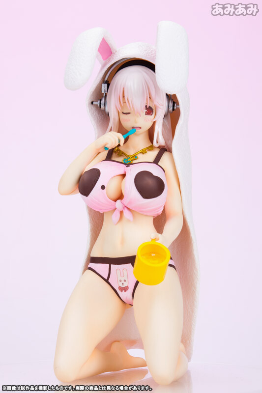 Super Sonico - Tooth Brushing Ver. [1/8 Complete Figure]