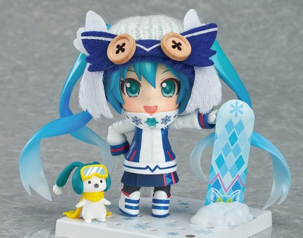 Nendoroid 570. Snow Miku: Snow Owl Ver. Vocaloid / Мику Вокалоид фигурка