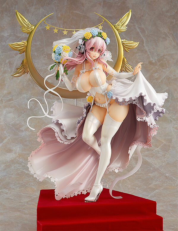 Super Sonico - 10th Anniversary Figure Wedding Ver. [1/6 Complete Figure]