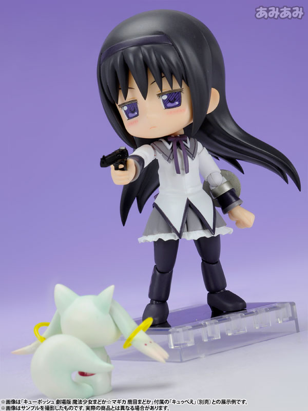 Cu-poche - Puella Magi Madoka Magica the Movie: Homura Akemi Posable Figure / Девочка-волшебница Мадока Хомура Акэми