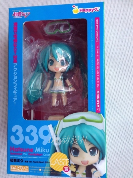 Nendoroid 339b. Hatsune Miku: Swimsuit Ver. FamilyMart Color / Мику Хацунэ фигурка