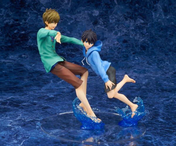 Haruka Nanase & Makoto Tachibana 1/7 Complete Figure (High Speed!: Free! Starting Days)