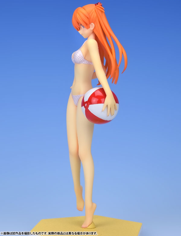 Asuka Langley Soryu Beach Queens Complete Figure Ver. 1/10 / Аска Лэнгли Сорью аниме фигурка Евангелион