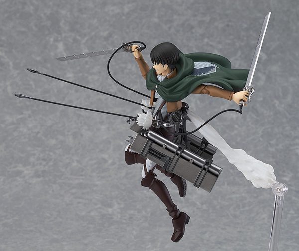 Figma 213. Levi Attack on Titan / Вторжение Гигантов фигурка Леви