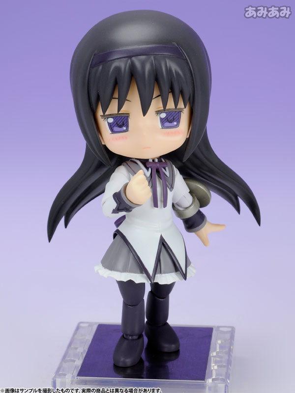 Cu-poche - Puella Magi Madoka Magica the Movie: Homura Akemi Posable Figure / Девочка-волшебница Мадока Хомура Акэми