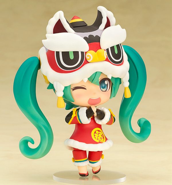 Nendoroid 654. Hatsune Miku: Lion Dance Ver. / Вокалоид аниме фигурка Мику Хацунэ