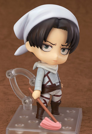 Nendoroid 417. Levi Attack on Titan Cleaning Ver. / Вторжение гигантов фигурка Леви