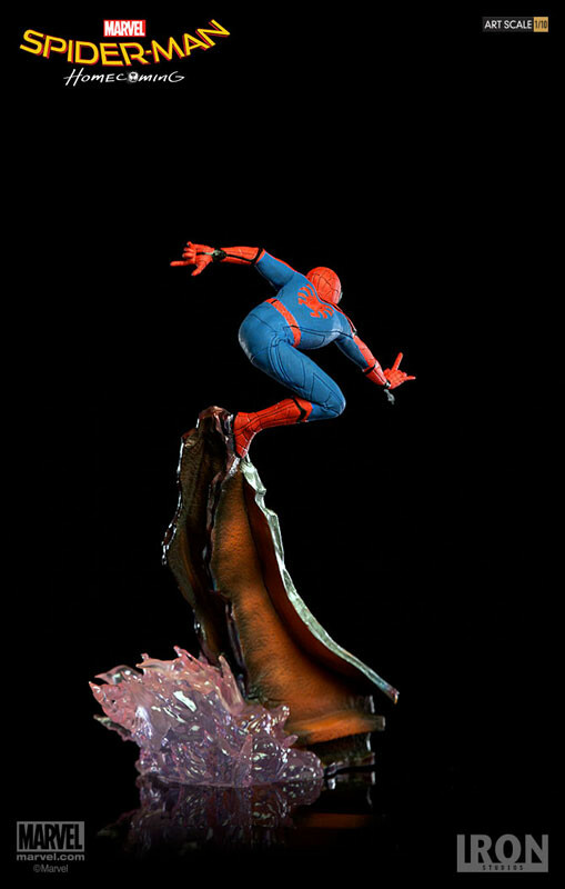 Spider-Man: Homecoming - Spider-Man 1/10 Battle Diorama Series Art Scale Statue [1/10 Complete Figure]