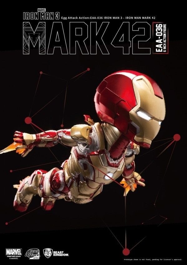 MARVEL IRON MAN 3 MARK 42 - [EGG ATTACK EAA-036]