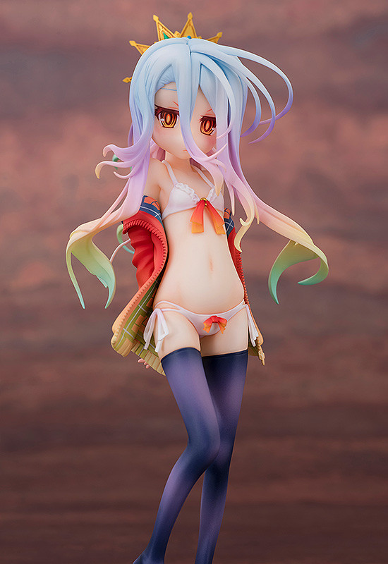 No Game No Life. Shiro: Swimsuit style 1/7 Complete Figure / Нет игры, нет жизни аниме фигурка