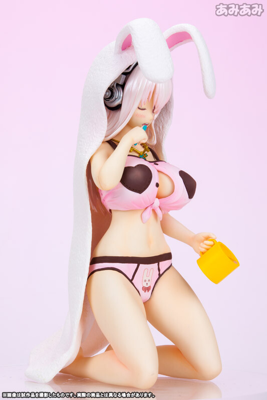 Super Sonico - Tooth Brushing Ver. [1/8 Complete Figure]