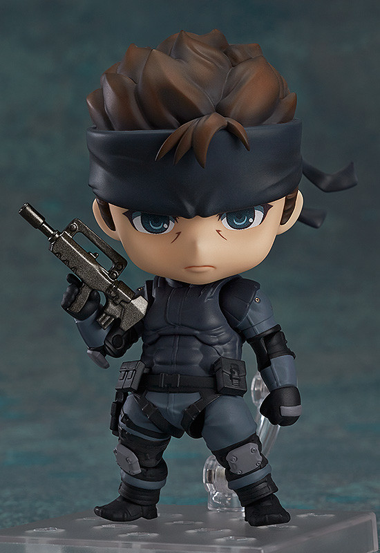 Nendoroid 447. Solid Snake Metal Gear Solid / Фигурка нендороид Солид Снейк