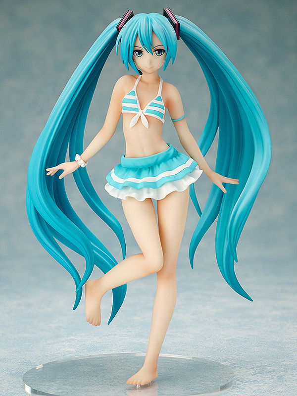 Hatsune Miku: Swimsuit Ver. Complete Figure / Фигурка Мику Хацунэ вокалоид