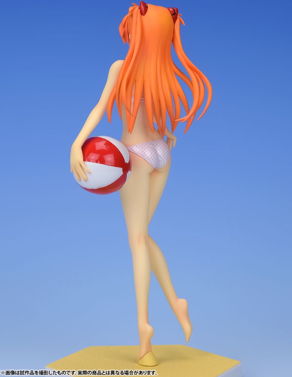 Asuka Langley Soryu Beach Queens Complete Figure Ver. 1/10 / Аска Лэнгли Сорью аниме фигурка Евангелион