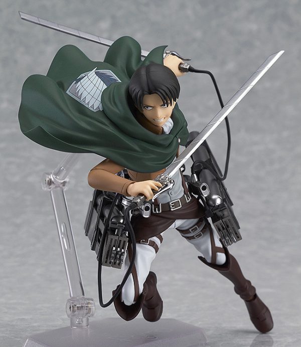 Figma 213. Levi Attack on Titan / Вторжение Гигантов фигурка Леви