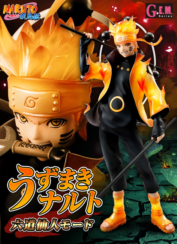 Naruto Shippuuden - Uzumaki Naruto - Rikudou Sennin Mode [1/8 Complete Figure]