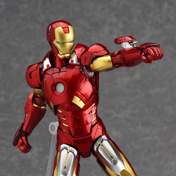 Figma EX-018. Iron Man Mark VII: Full Spec ver. / Железный человек фигурка Марк 7