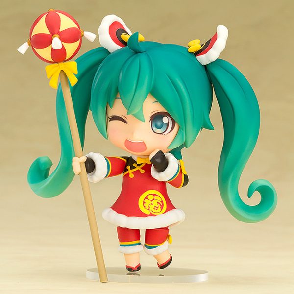 Nendoroid 654. Hatsune Miku: Lion Dance Ver. / Вокалоид аниме фигурка Мику Хацунэ