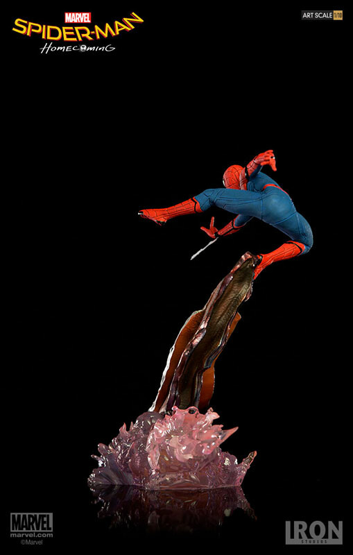 Spider-Man: Homecoming - Spider-Man 1/10 Battle Diorama Series Art Scale Statue [1/10 Complete Figure]