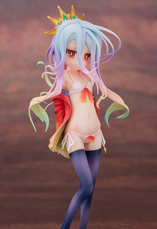 No Game No Life. Shiro: Swimsuit style 1/7 Complete Figure / Нет игры, нет жизни аниме фигурка